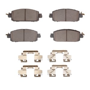 Nissan Sentra Brake Pads - Front - R1 Concepts - R1 Ceramic Pads & Hardware Kit - `20-`25